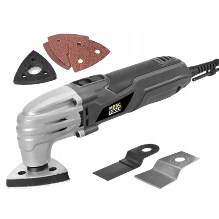 Narzędzie wielofunkcyjne Meec Tools 230V 220W cięcie, szlifowanie skrobanie