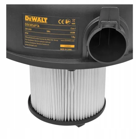 DeWalt ODKURZACZ PRZEMYSŁOWY DXV30SAPTA 30L 1050W NA MOKRO I SUCHO INOX