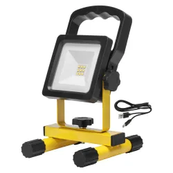 Akumulatorowa Lampa Robocza LED 700lm Zasilanie USB Do Wnętrz i Na Zewnątrz