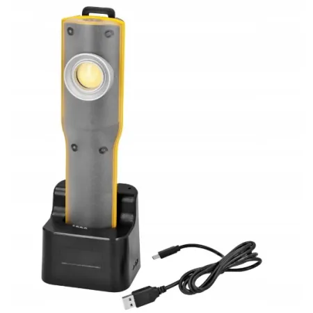 Lampa robocza LED Anslut 2 żarówki, 4 tryby świecenia, funkcja alarmowa