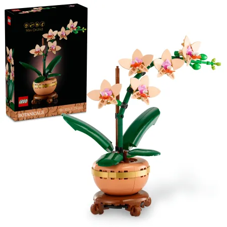 LEGO BOTANICAL 10343 Orchidea w Doniczce Storczyk Prezent na Walentynki