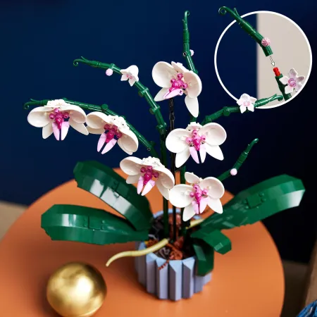 LEGO Creator Expert Orchidea Botanical w doniczce Prezent na Walentynki
