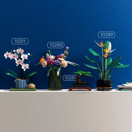 LEGO Creator Expert Orchidea Botanical w doniczce Prezent na Walentynki