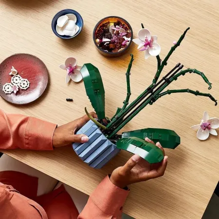LEGO Creator Expert Orchidea Botanical w doniczce Prezent na Walentynki