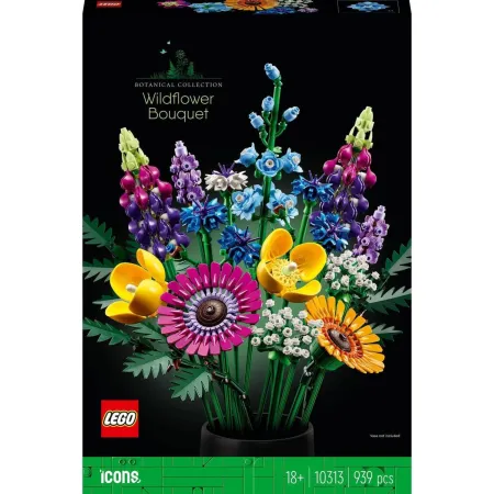 LEGO ICONS Botanicals Bukiet Kwiatów Łąkowych 10313 Prezent na Walentynki