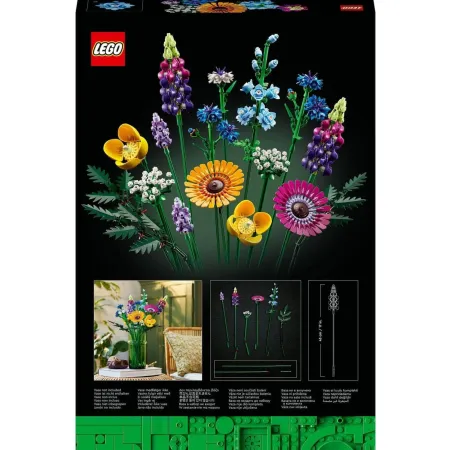 LEGO ICONS Botanicals Bukiet Kwiatów Łąkowych 10313 Prezent na Walentynki