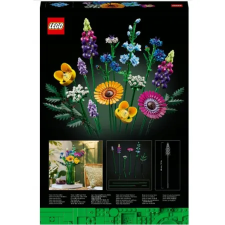 LEGO ICONS Botanicals Bukiet Kwiatów Łąkowych 10313 Prezent na Walentynki