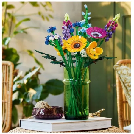 LEGO ICONS Botanicals Bukiet Kwiatów Łąkowych 10313 Prezent na Walentynki