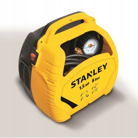 ZESTAW Kompresor STANLEY AIR KIT 8 Bar 180 l/min Bezolejowy Bezzbiornikowy