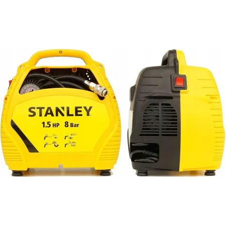 ZESTAW Kompresor STANLEY AIR KIT 8 Bar 180 l/min Bezolejowy Bezzbiornikowy