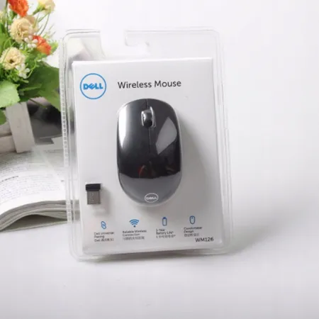Mysz bezprzewodowa Dell WM126 Wireless Optical Mouse czarny
