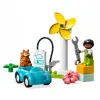 10985 - LEGO DUPLO - Turbina wiatrowa i samochód elektryczny