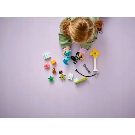 10985 - LEGO DUPLO - Turbina wiatrowa i samochód elektryczny