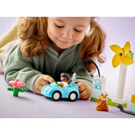 10985 - LEGO DUPLO - Turbina wiatrowa i samochód elektryczny