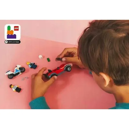 60392 - LEGO City - Motocykl policyjny - pościg za samochodem