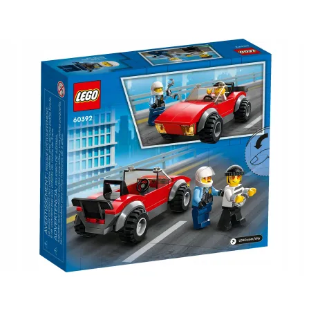 60392 - LEGO City - Motocykl policyjny - pościg za samochodem