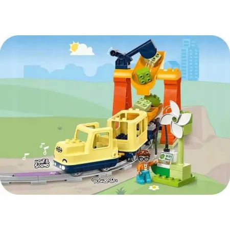 10428 - LEGO DUPLO - Duży interaktywny pociąg miejski