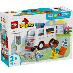 10447 - LEGO DUPLO - Karetka z kierowcą