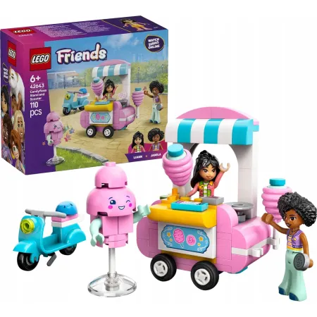 42643 - LEGO Friends - Stoisko z watą cukrową i skuter