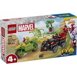 11198 - LEGO Super Heroes - Pościg Spina za Electro w dinopojeździe
