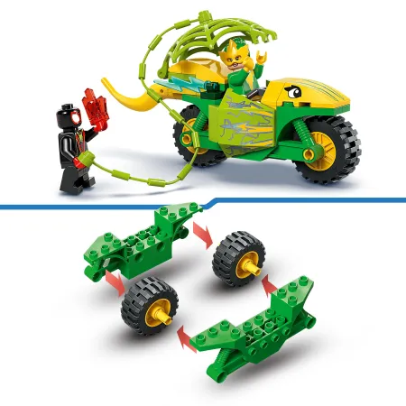 11198 - LEGO Super Heroes - Pościg Spina za Electro w dinopojeździe