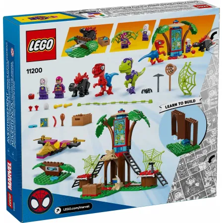 11200 - LEGO Super Heroes - Bitwa Spidey'ego i Gobby'ego przy domku na drze