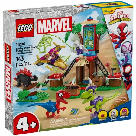 11200 - LEGO Super Heroes - Bitwa Spidey'ego i Gobby'ego przy domku na drze