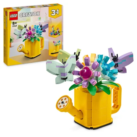 LEGO 31149 CREATOR Kwiaty w konewce 3w zestaw do tworzenia pięknych kwiatów