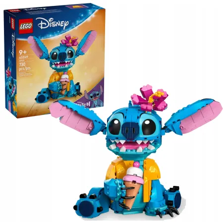 LEGO Disney 43249 Stitch Figurka Ruchoma Postać Stitch Nowa kolekcja 2024