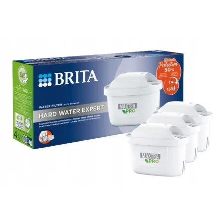 Filtr wody Brita Maxtra PRO Hard Water Expert 3szt Redukcj kamienia Orginał