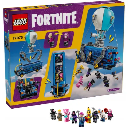 LEGO Fortnite 77073 Bus Bojowy Latający Autobus Figurki z Gry Wideo Pojazd
