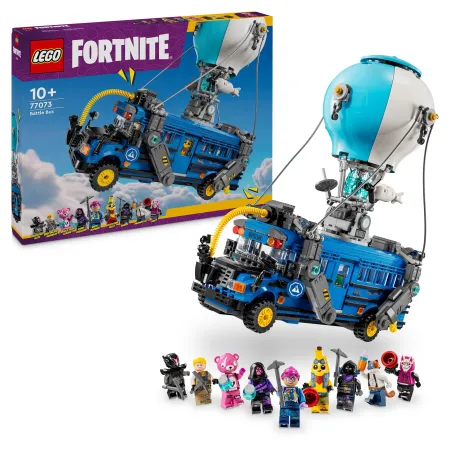 LEGO Fortnite 77073 Bus Bojowy Latający Autobus Figurki z Gry Wideo Pojazd