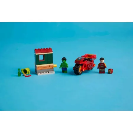 76287 - LEGO Super Heroes - Iron Man z motocyklem i Hulk