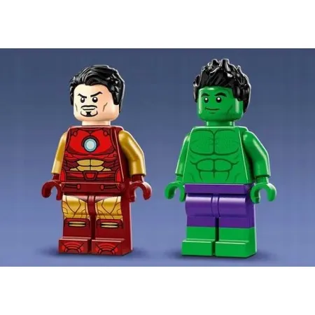 76287 - LEGO Super Heroes - Iron Man z motocyklem i Hulk