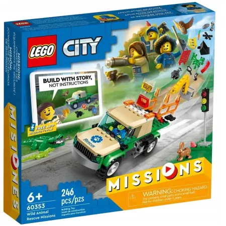 60353 - LEGO City - Misje ratowania dzikich zwierząt