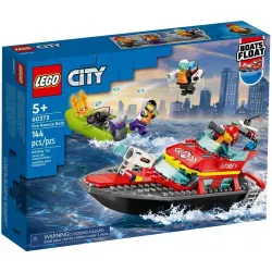 60373 - LEGO City - Łódź strażacka
