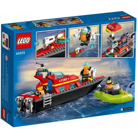 60373 - LEGO City - Łódź strażacka