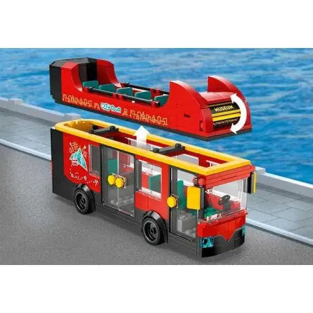 60407 - LEGO City - Czerwony, piętrowy autokar