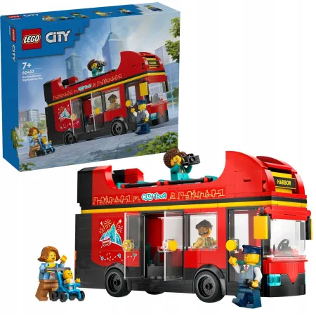 60407 - LEGO City - Czerwony, piętrowy autokar