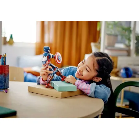 76258 - LEGO Super Heroes - Figurka Kapitana Ameryki do zbudowania