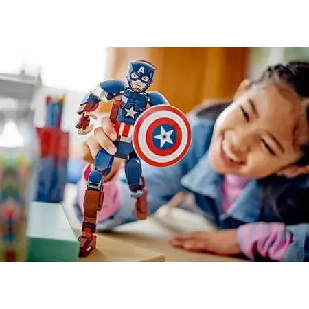76258 - LEGO Super Heroes - Figurka Kapitana Ameryki do zbudowania
