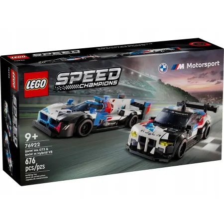 76922 - LEGO Speed Champions - Samochody wyścigowe BMW M4 GT3 & BMW M Hybri