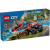60412 - LEGO City - Terenowy wóz strażacki z łodzią ratunkową