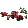 60412 - LEGO City - Terenowy wóz strażacki z łodzią ratunkową