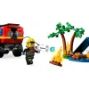 60412 - LEGO City - Terenowy wóz strażacki z łodzią ratunkową