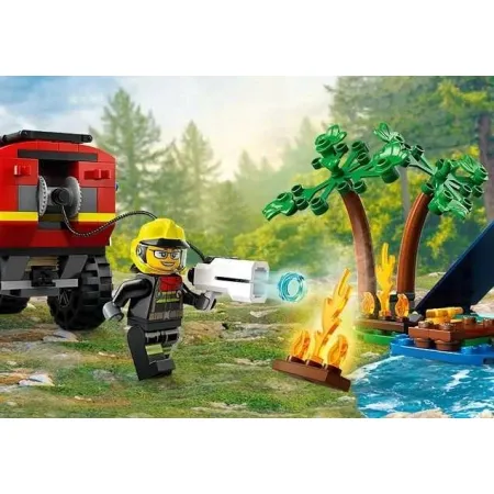 60412 - LEGO City - Terenowy wóz strażacki z łodzią ratunkową