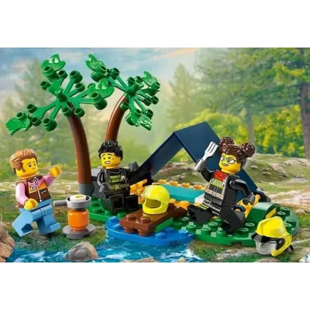 60412 - LEGO City - Terenowy wóz strażacki z łodzią ratunkową