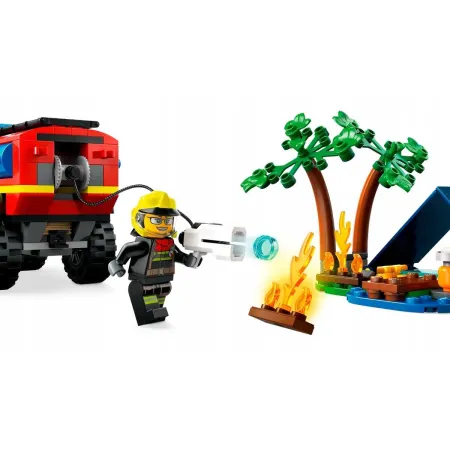60412 - LEGO City - Terenowy wóz strażacki z łodzią ratunkową