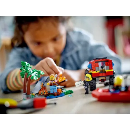 60412 - LEGO City - Terenowy wóz strażacki z łodzią ratunkową