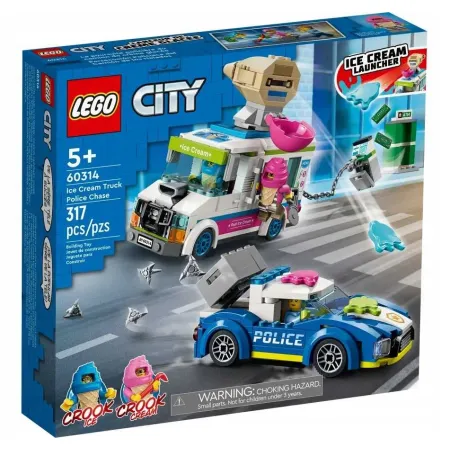 60314 - LEGO City - Policyjny pościg za furgonetką z lodami
